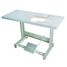 Good quality garment factory china overedging sewing machine tables stand